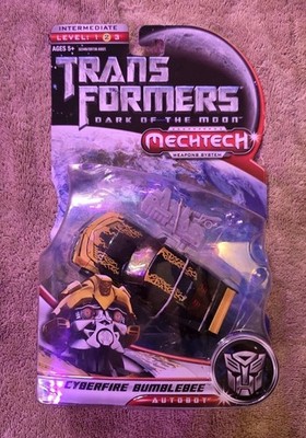 Transformers Dark Of The Moon Deluxe Class Mechtech Cyberfire Bumblebee New