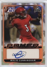 2021 Leaf Pro Set Power Base Malik Cunningham #BA-MC1 Auto 0j5z