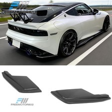 For 23-26 Nissan Z V Style Rear Bumper Aprons Splitter Canard Carbon Fiber Print