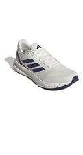 Men's Adidas RunFalcon 5 Running Shoes JR5088 White Navy Black 100 Authentic New
