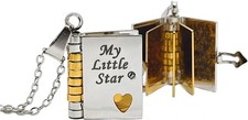 RANKEEF My Little Star Book Necklace - Incredible silver-little star