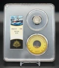 RARE 1843-O Seated Liberty 10c Dime PCGS F15 SHIPWRECK GOLD S.S. Central America
