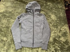 Lululemon Scuba Hoodie Womens 6 Gray Full Zip Fleece Sweatshirt Thumbholes