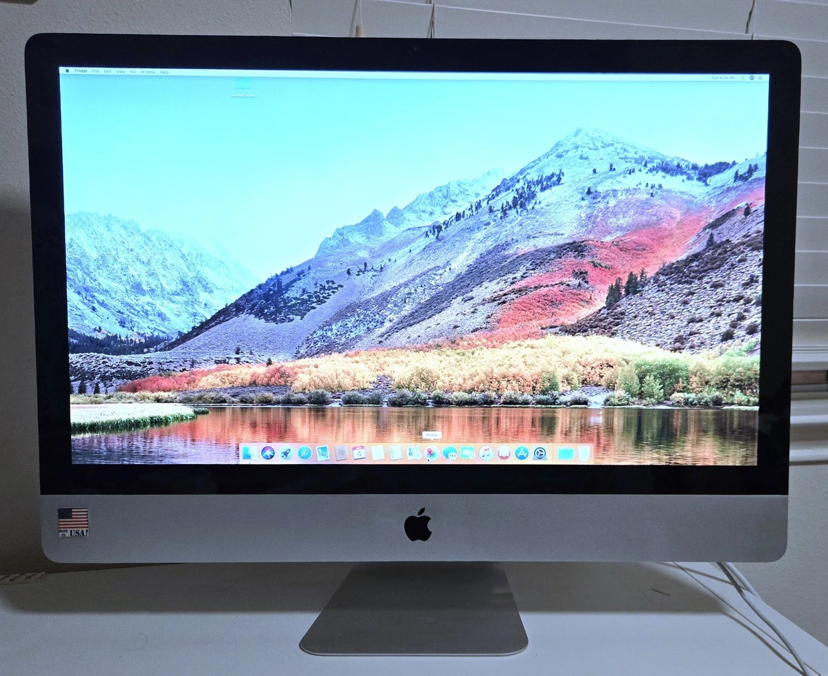 macOS 10.13, High Sierra 2010 Apple Desktops & All-In-One