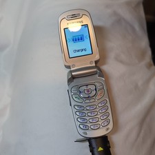 Samsung SGH-X495 Flip phone Cell Phone 90s parts only READ