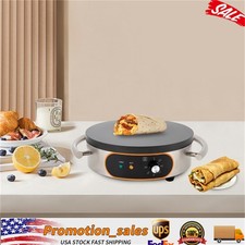 21 Pancake Crepe Maker Commercial Big Hot Pla...