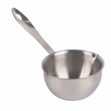 Butter Warmer Pot All in One Flat Induction Bottom Stainless Steel Mini Butter H