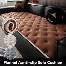Cuscino Divano in Flanella Invernale Ispessito Antiscivolo Copridivano Tappetino Protezione Divano