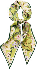 Head Scarf Hair Neck Scarves For Women Purse Bag Scarfs For Handbags Silky Long
