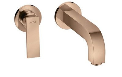Hansgrohe basin mixer concealed Axor Citterio 39121300 Polished Red Gold