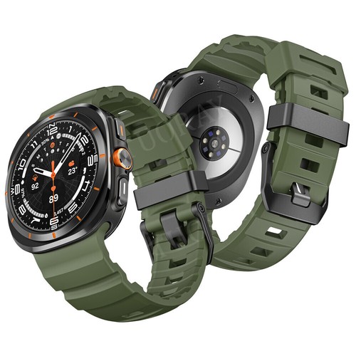 Soft Silicone Loop Bracelet Sport Band Strap For Samsung Galaxy Watch Ultra 47mm - Picture 44 of 54