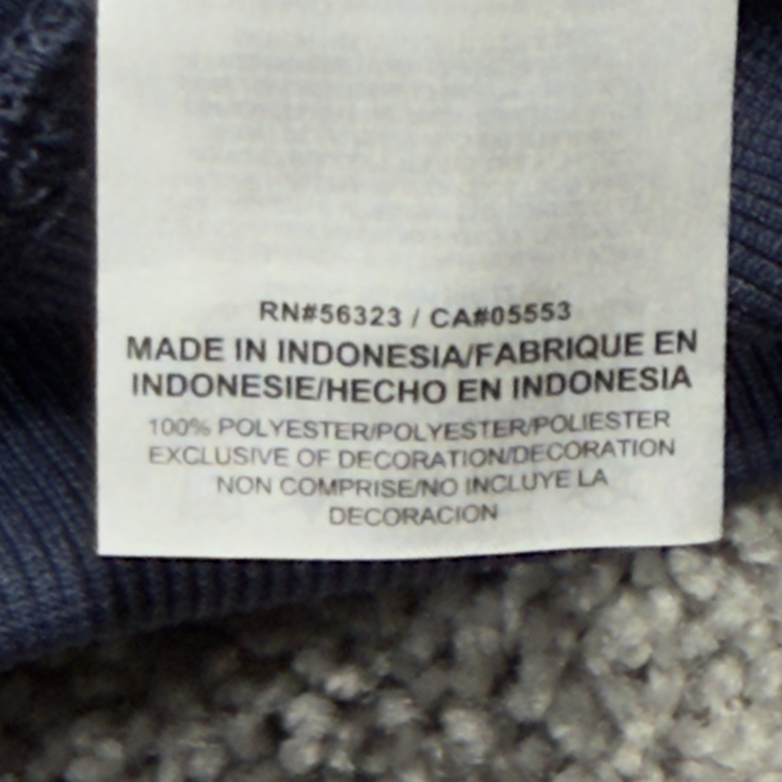 SACAI X NIKE Giacca Nike Dri Fit donna piccola blu full zip Università dell'Illinois Illini NCAA