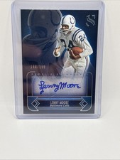 LENNY MOORE 2025 PANINI SILHOUETTE PROFILE SIGNATURES AUTO /199 Q5849