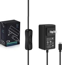 20W 5V 4.0A Power Supply for Raspberry Pi 4/ Orange 5&5B, UL Listed Type... 