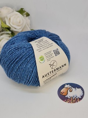 Austermann Merino 160 EXP color - denim - Fb.1214 EXP