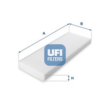 Innenraumfilter UFI 53.014.00 Partikelfilter für OPEL CC VECTRA J96 Caravan F19