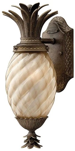 Hinkley Plantation 14" High Pearl Bronze Outdoor Wall Light - Picture 2 of 4