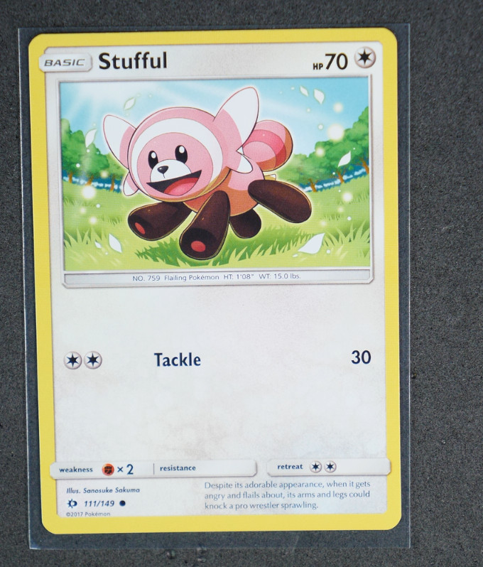 Stufful Common #111/149 SM Base Set 2017 NM Sanosuke Sakuma
