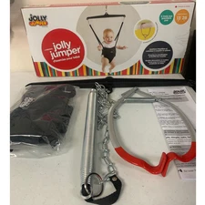 Original Black Jolly Jumper Exerciser with Door Clamp - OPEN BOX