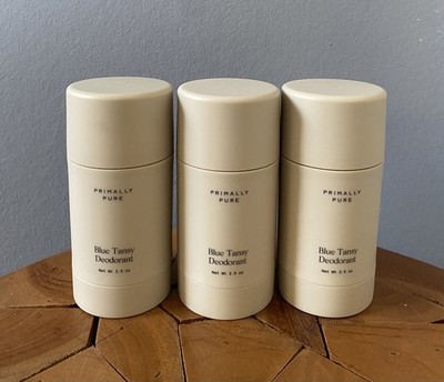 Primally Pure Blue Tansy Clean Deodorant, 3.5 o.z. (3 Stk.)