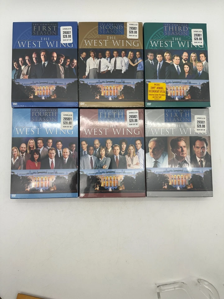 The West Wing Complete Seasons 1-6 DVD Box Set NEW Sealed Aaron Sorkin Hardcopy - Image 3 of 4