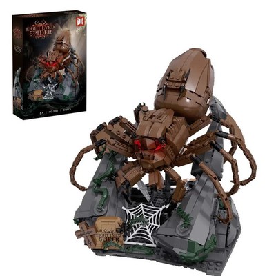 Klemmbausteine DK Eight Eyed Spider Riesenspinne 886 Teile Geschenk Horror