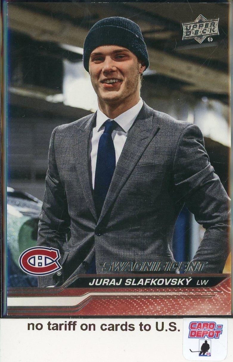 2023-24 Upper Deck Swagnificent #99 Juraj Slafkovsky