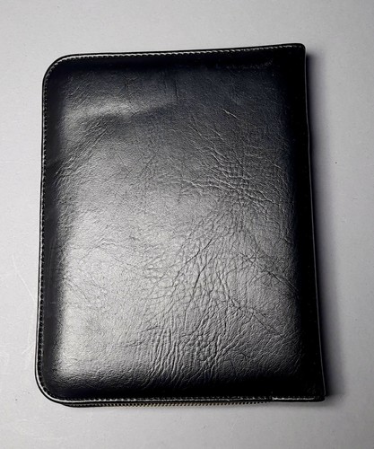 Cathian Leder Schreibmappe Organizer Schreibwaren Tagebuch Geldbörse Ordner, Vintage - Bild 3 von 4