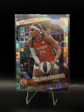 2025 Panini Prizm WNBA Aaliyah Edwards Silver Pandora Prizm #94 Connecticut Sun