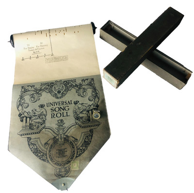 Pianola Klavier Noten Noten im alten Madrid verpackt Vintage ncb