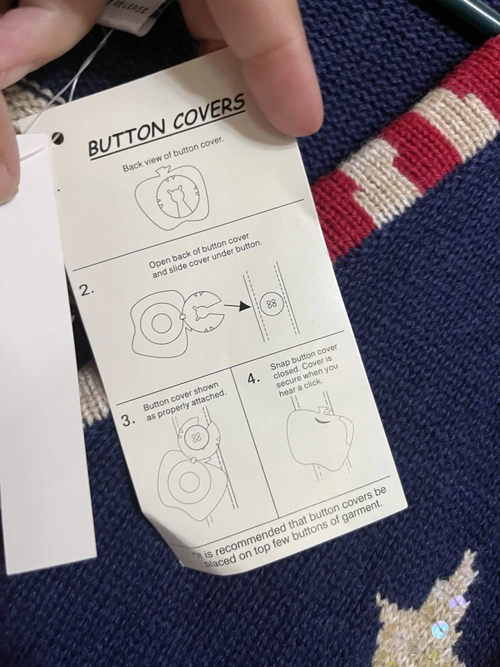 Quacker Factory American Patriotic Flag Short Sleeve Cardigan Sweater Sz 1X NWT - Image 3 of 4