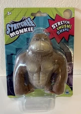 ORB Stretchee Monkee Stretch Bend Pose Twist Toy Brown MonkeWorld Alternate NEW