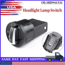 Main Headlamp Switch 3bd941531 For Vw Jetta Golf Mk4 Passat B5 B5.5 New