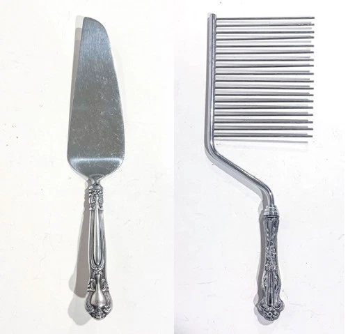 Chantilly GORHAM Sterling SILVER Handle Cake/Pie Server & Sterling CAKE BREAKER