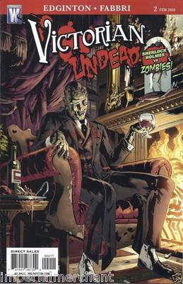 Victorian Undead Comic 2 First Print Cover A Tony Moore 2010 Ian Edginton Fabbri