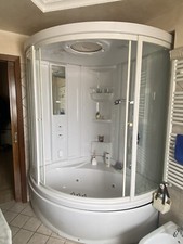 vasca idromassaggio REVITA con sauna, idromassaggio, cascata.