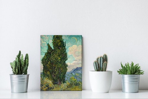 Canvas Wall Art Van Gogh Painting Print Repro Picture Home Decor Posters Framed - Picture 6 of 9