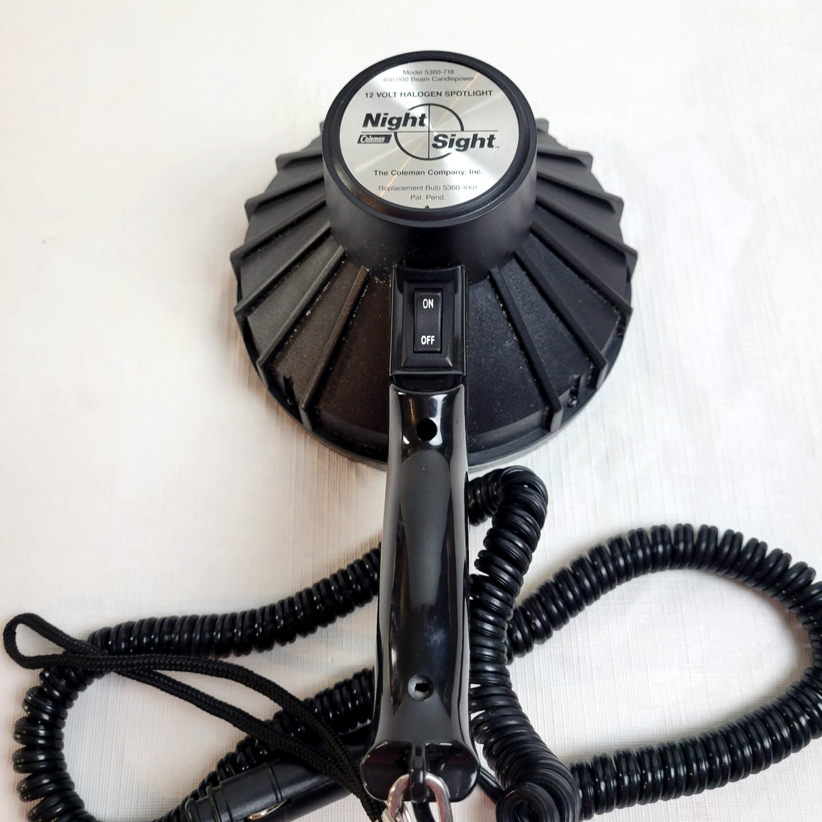 ライト・ランタン h820091HalogenSpotLight 5362-718 Coleman Spotlight Night Sight 5360a718 Halogen 400 000