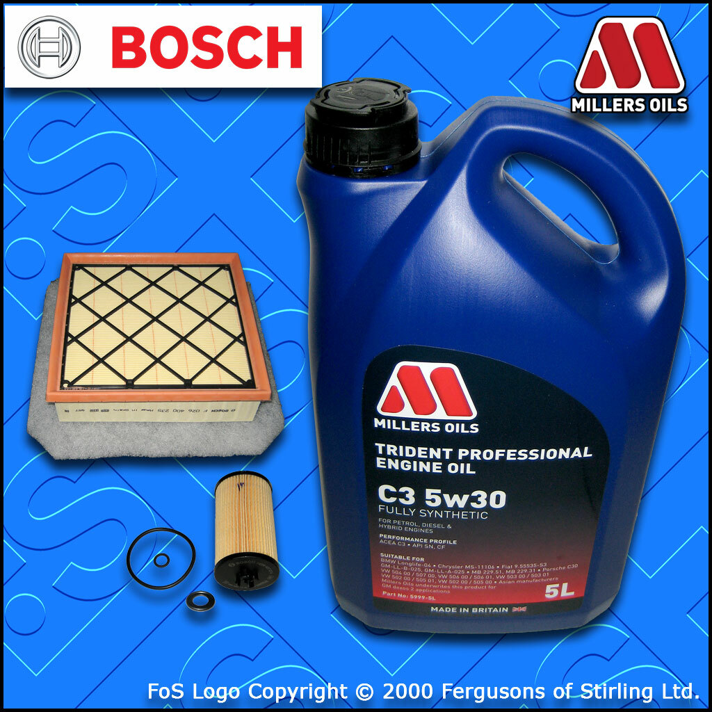 SERVICE KIT OPEL VAUXHALL MERIVA B MK2 1.6 CDTI OIL AIR FILTERS +OIL (2013-2017)