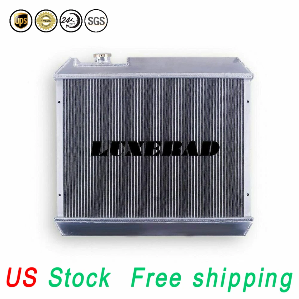 Radiador para 61-66 Pontiac Bonneville Catalina Grand Prix Star Chief V8 6.4/6.9 Foto 3 de 4