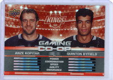 2024-25 Upper Deck Anze Kopitar Quinton Byfield Gaming Co-Op LA Kings CGO-18