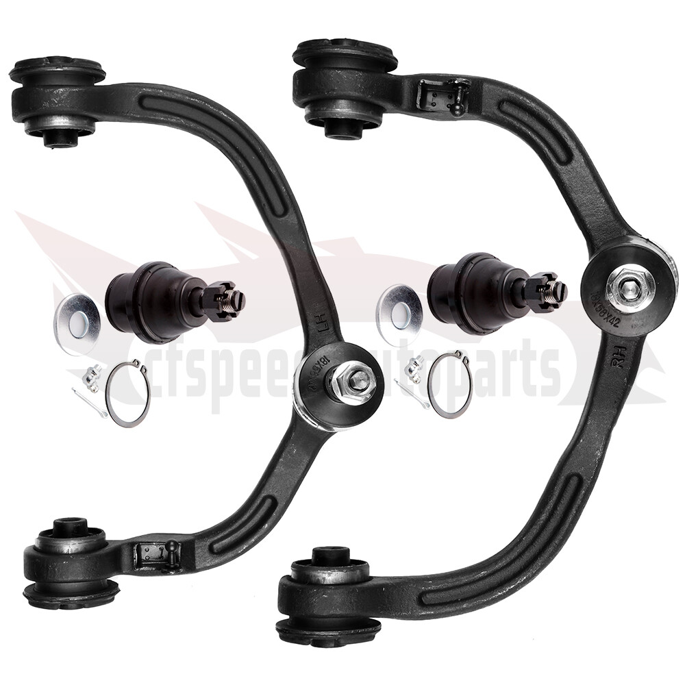 4pcs Upper Control Arms & Lower Ball Joints Fit 2003-2006 Ford Expedition
