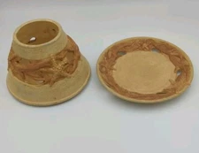 Yankee Candle Large Jar Topper - Shade And Plate - 3D Starfish and Driftwood