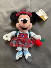 Disney Store Minnie Mouse- September Birthstone 8  Plush Please Read