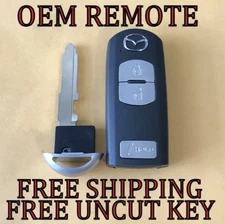 OEM MAZDA 3 CX-5 CX-3 CX-9 SPEED 3 SMART KEY PROXIMITY REMOTE FOB WAZSKE13D02