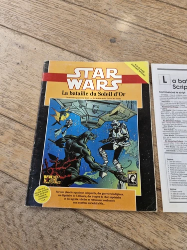 STAR WARS La Bataille du Soleil d'Or JDR  Descartes Scénario Plan Couleur Inclus
