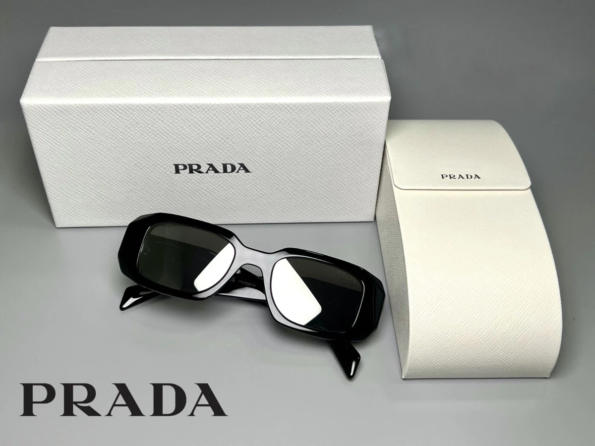 Brand New Prada Sunglasses PR A51S 15N 01T Gold/Brown For Women | eBay