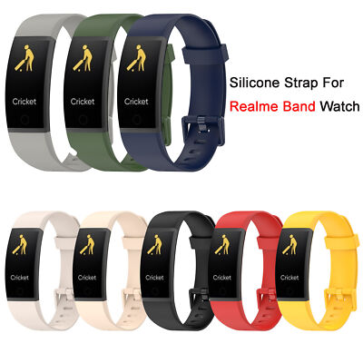 Silicone Watch Strap for Realme Band Smart Watch Replacement