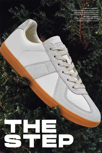 German Bundeswehr Style Sports Trainers in Retro Style Sneaker White 2025 - Picture 11 of 20