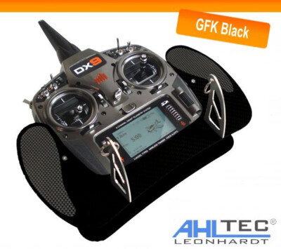 AHLtec Senderpult für Spektrum DX9 , DX8 & DX7s  in Black -  Bügel wählbar